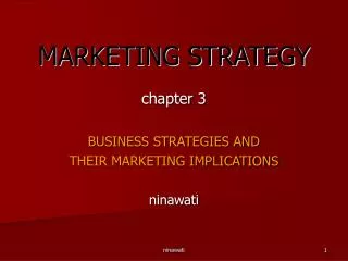 marketing strategy