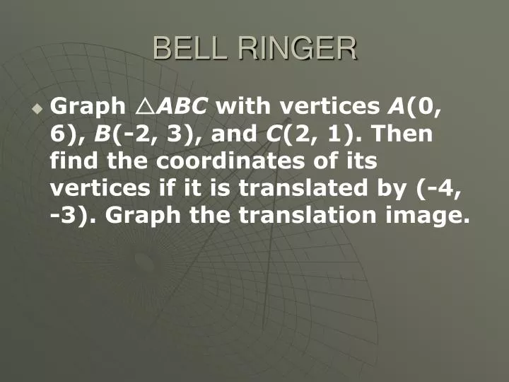 bell ringer