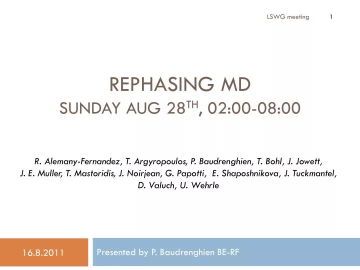 rephasing md sunday aug 28 th 02 00 08 00