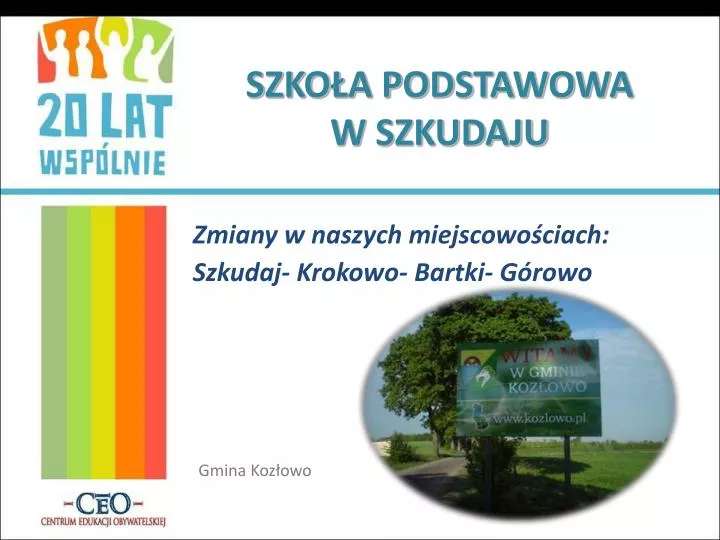 szko a podstawowa w szkudaju