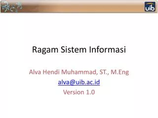 ragam sistem informasi