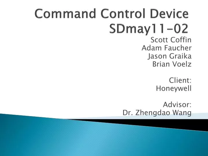 command control device sdmay11 02
