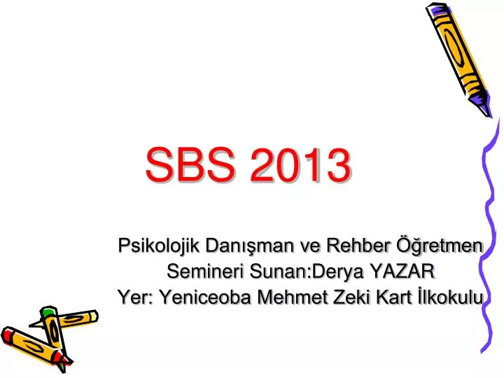 sbs 2013