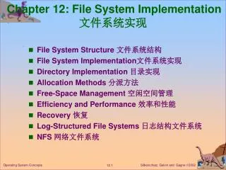 chapter 12 file system implementation