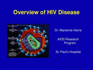 Overview of HIV Disease