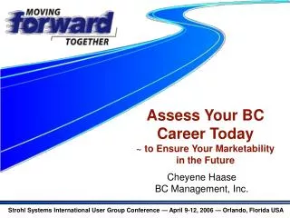 Assess Your BC Career Today ~ to Ensure Your Marketability in the Future