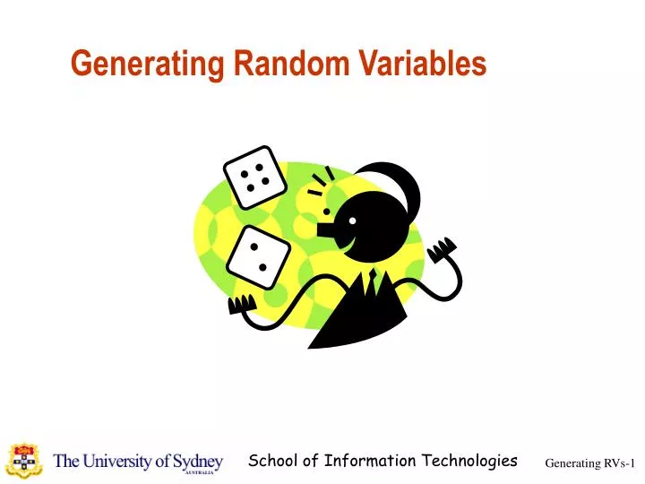 generating random variables