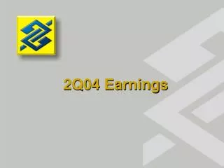 2Q04 Earnings