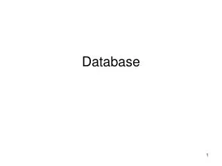 database