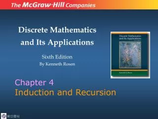 Chapter 4 Induction and Recursion