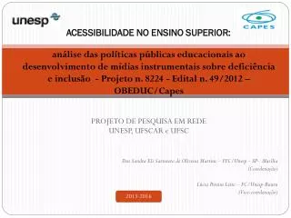 universidade e acessibilidade no ensino superior