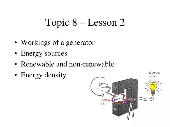 topic 8 lesson 2