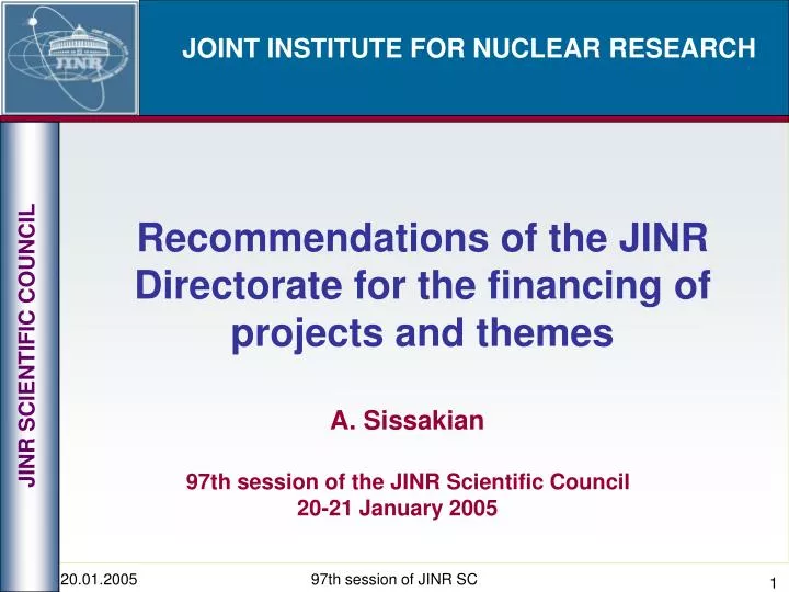 joint institute for nuclear research