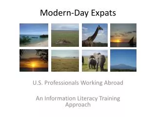 Modern-Day Expats