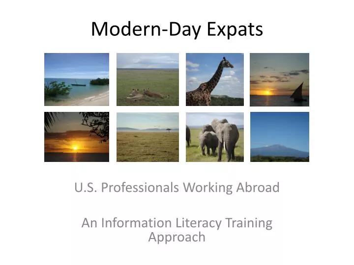 modern day expats