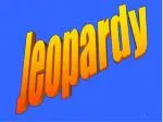 Tissue Types Jeopardy Game - slide 1
