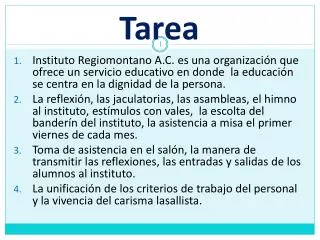 tarea