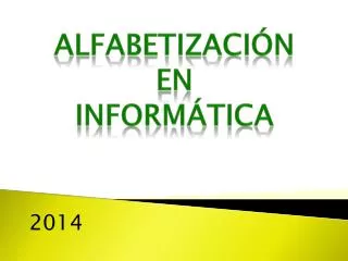 alfabetizaci n en inform tica