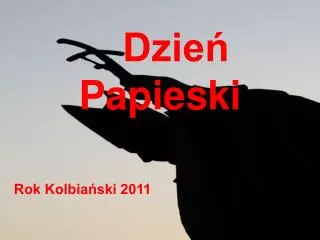 dzie papieski
