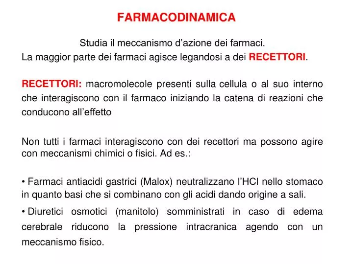 farmacodinamica