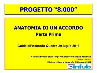 progetto 8 000