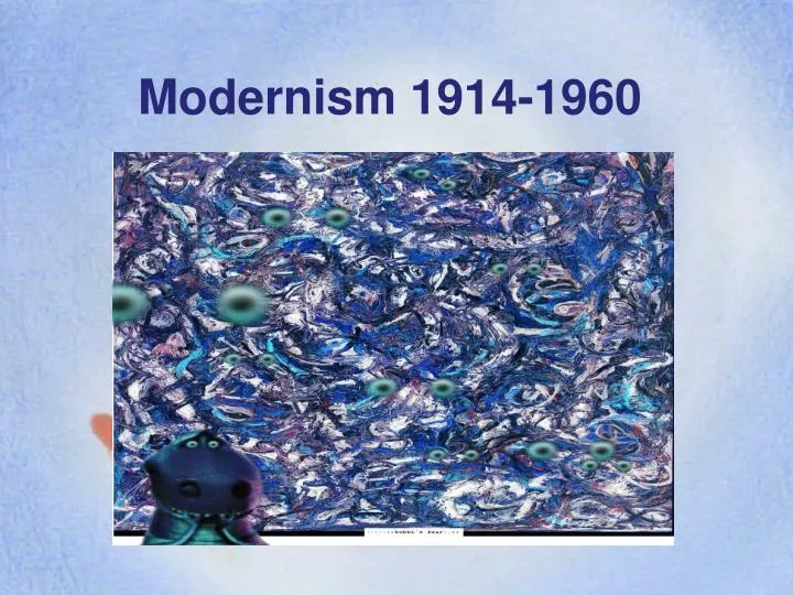 modernism 1914 1960