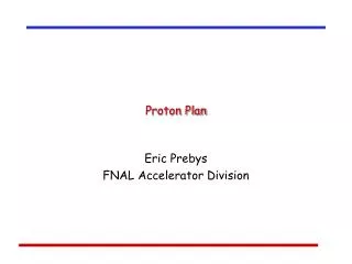 Proton Plan