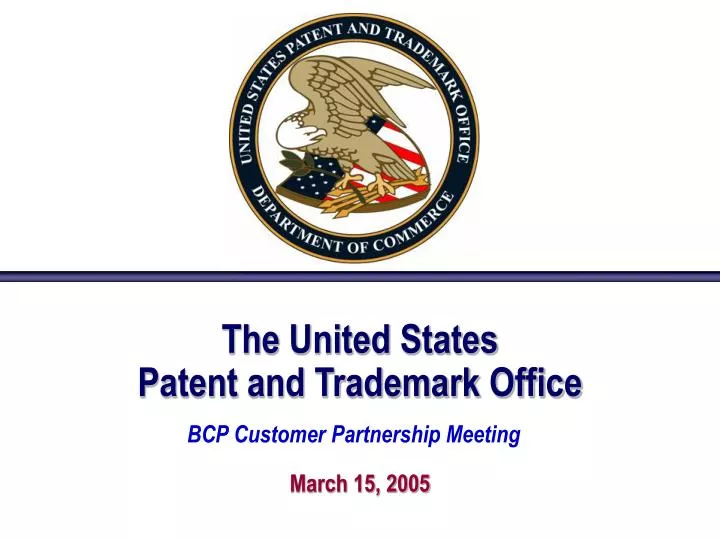 the united states patent and trademark office