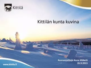 Kittilän kunta kuvina