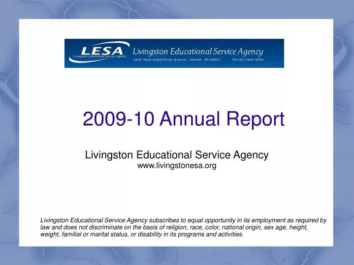 livingston educational service agency www livingstonesa org
