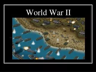 world war ii