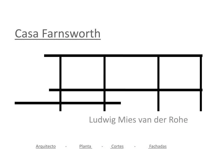 casa farnsworth