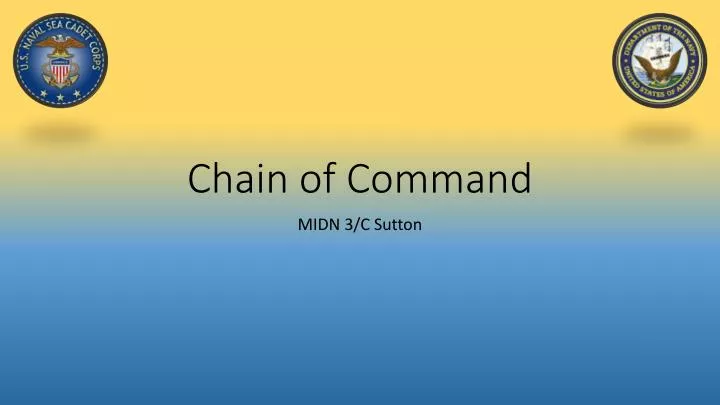 chain of command