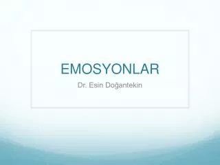 emosyonlar