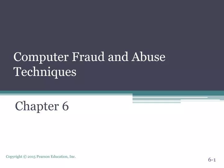 computer fraud and abuse techniques