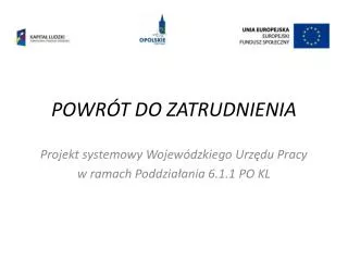 powr t do zatrudnienia