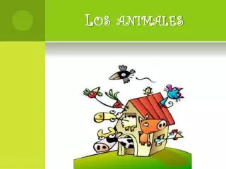 los animales