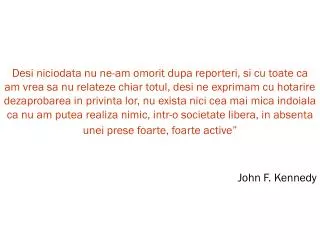 john f kennedy