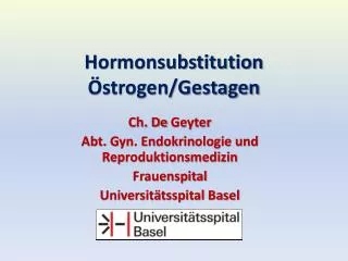 hormonsubstitution strogen gestagen