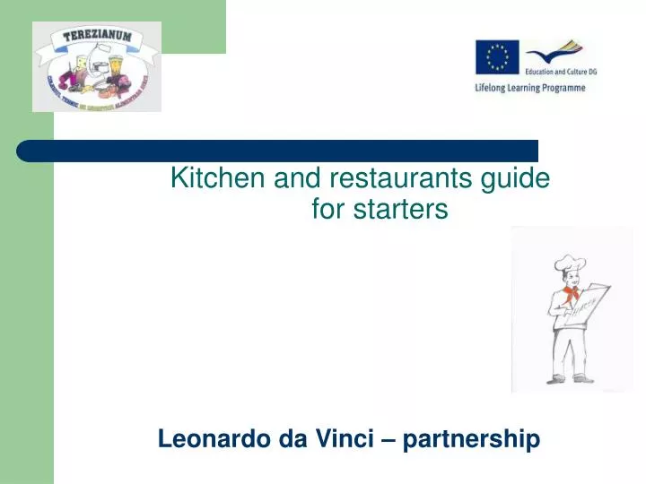 kitchen and restaurants guide for starters