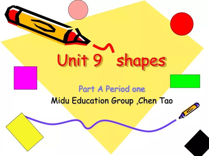 unit 9 shapes