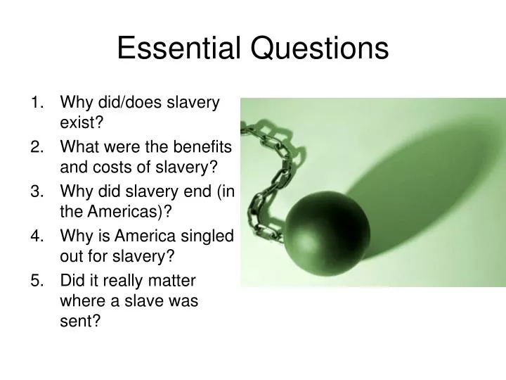 essential questions