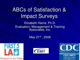 ABCs of Satisfaction &amp; Impact Surveys