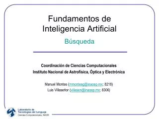 fundamentos de inteligencia artificial b squeda