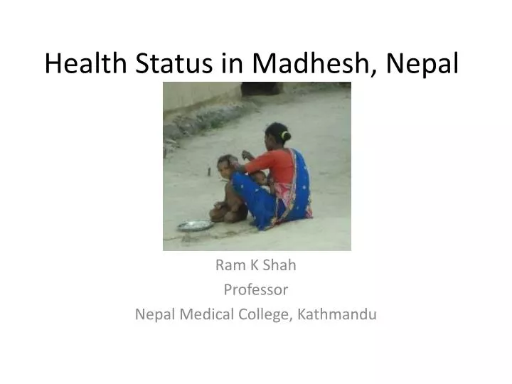 health status in madhesh nepal