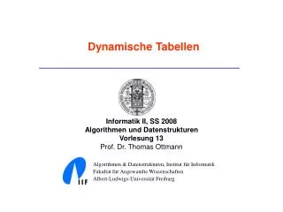 dynamische tabellen