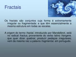 fractais