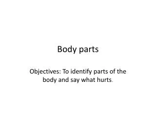 Body parts