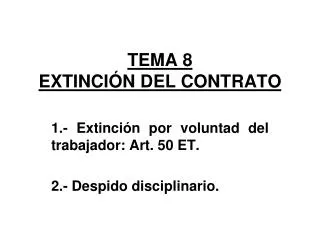 tema 8 extinci n del contrato