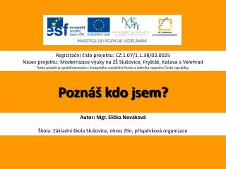 pozn kdo jsem